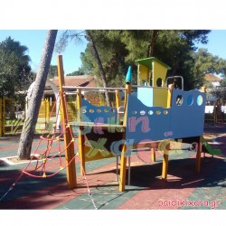 Σύνθετο όργανο παιδικής χαράς ΚΑΡΑΒΙ